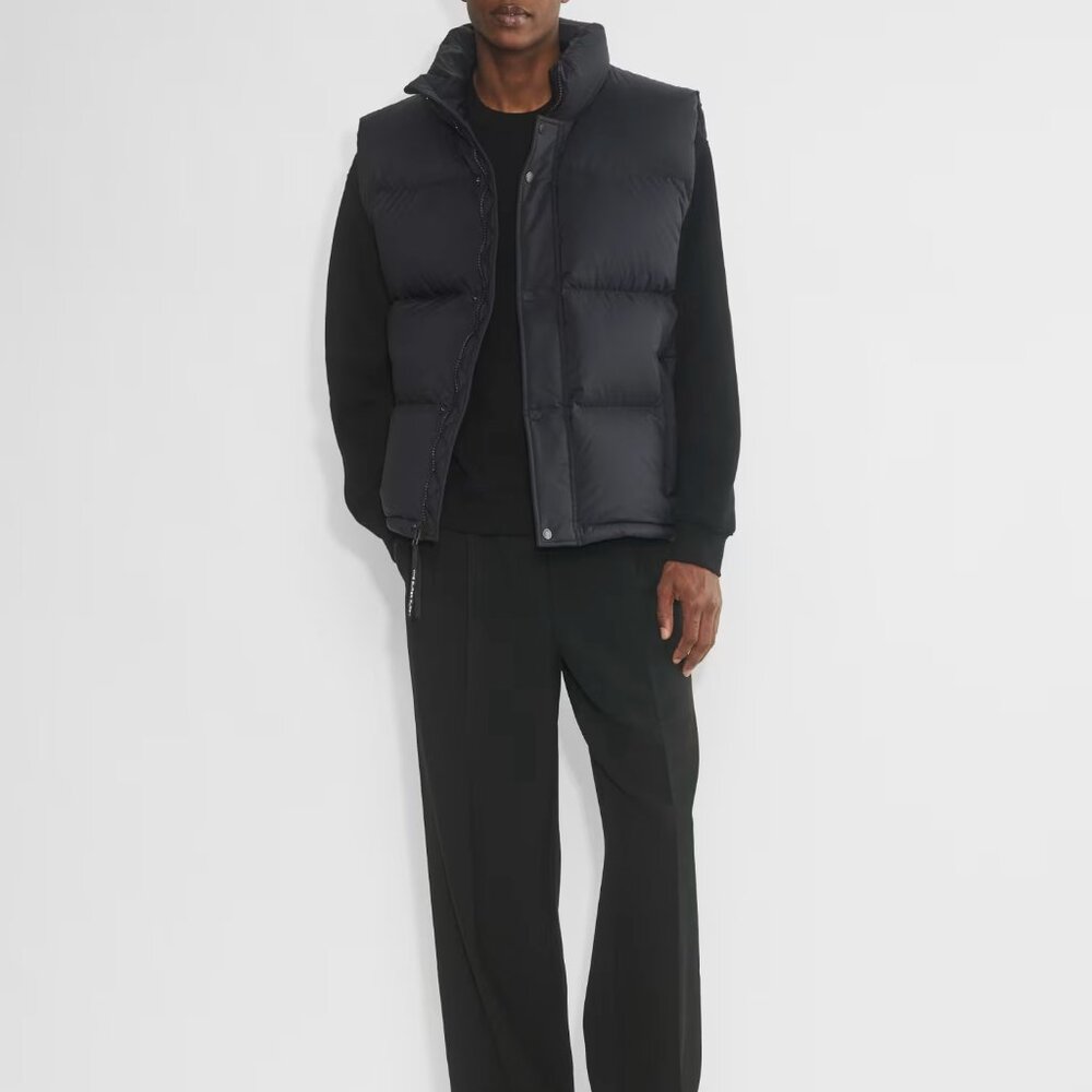 Aritzia Men's Black Puffer Vest